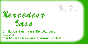 mercedesz vass business card